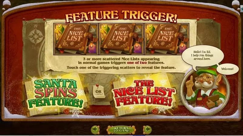 The Nice List RTG Slot Game released in   - Bonus Choice