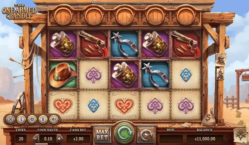The One Armed Bandit Yggdrasil Slot Game released in July 2019 - Re-Spin