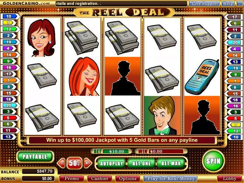 The Reel Deal WGS Technology Slot Game released in   - Free Spins
