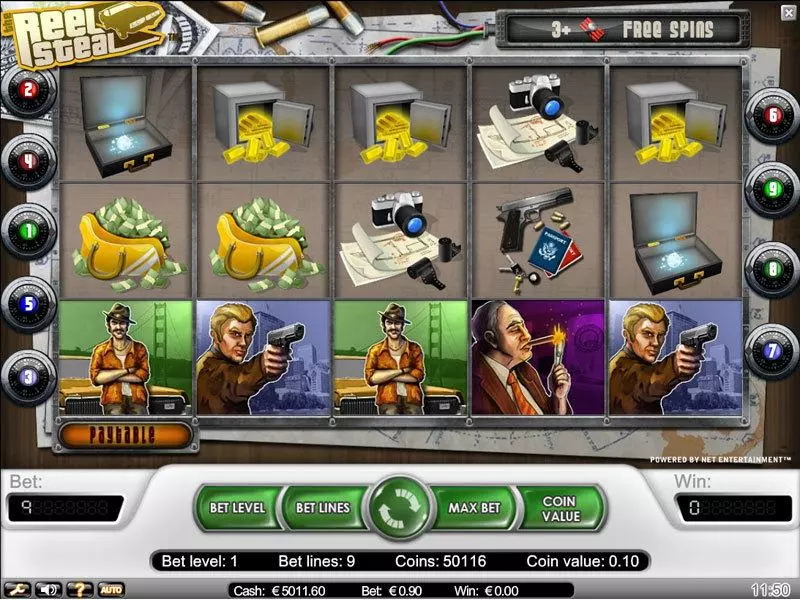 The Reel Steal NetEnt Slot Game released in   - Free Spins