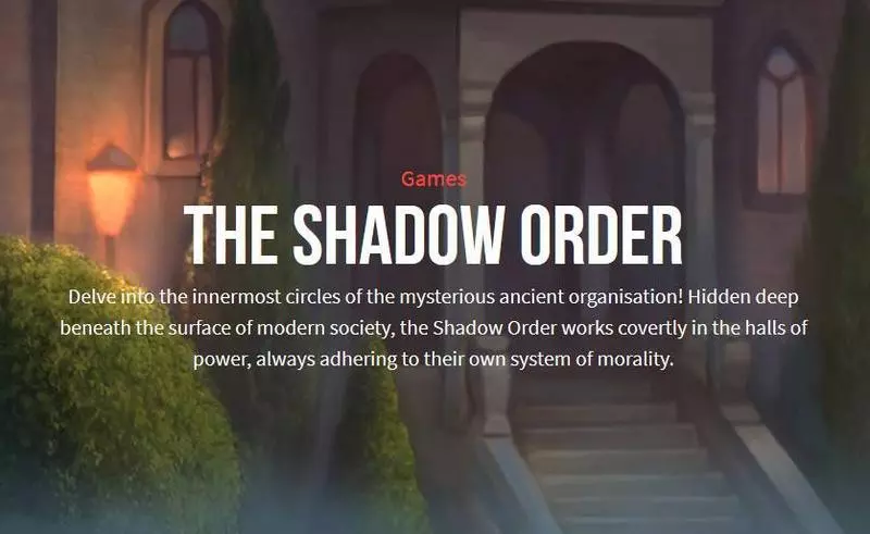 The Shadow Order Push Gaming Slot Game released in April 2019 - Free Spins
