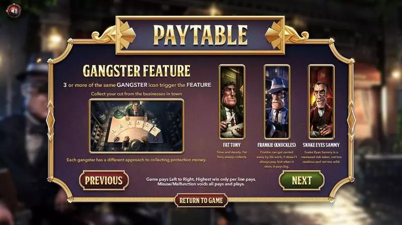 The Slotfather Part ll BetSoft Slot Game released in March 2017 - Free Spins