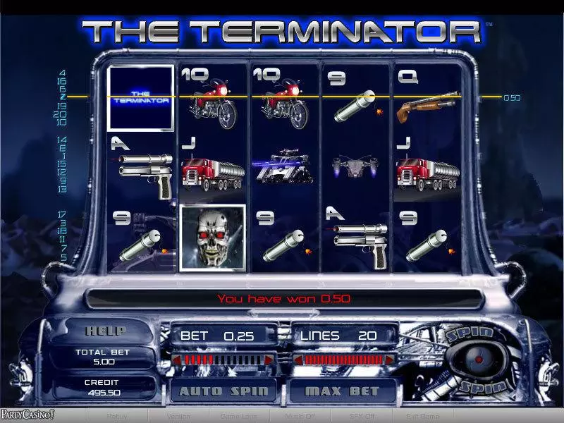 The Terminator bwin.party Slot Game released in   - Free Spins