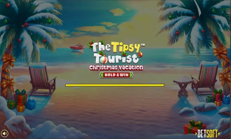 The Tipsy Tourist - Christmas Vacation BetSoft Slot Game released in November 2025 - Buy FeatureCollect BonusHold and Win