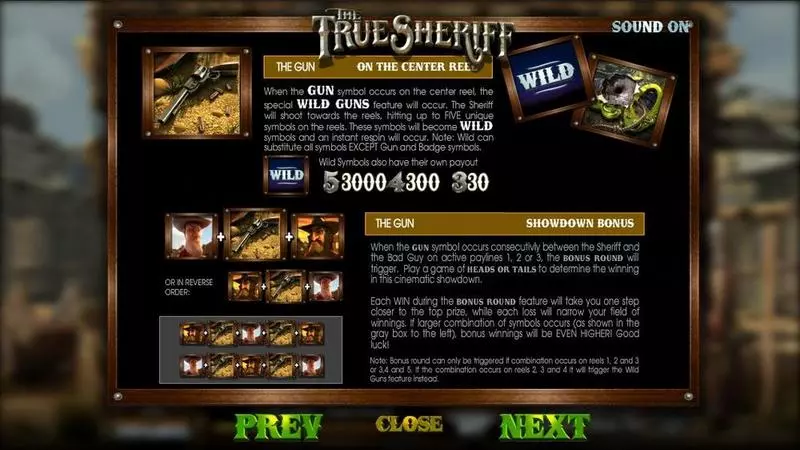 The True Sheriff BetSoft Slot Game released in   - Multi Level