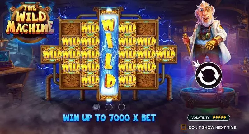The Wild Machine Pragmatic Play Slot Game released in February 2020 - Free Spins