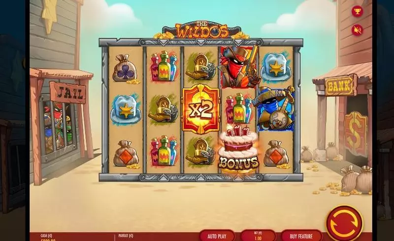 The Wildos Thunderkick Slot Game released in March 2023 - Sticky Multiplier