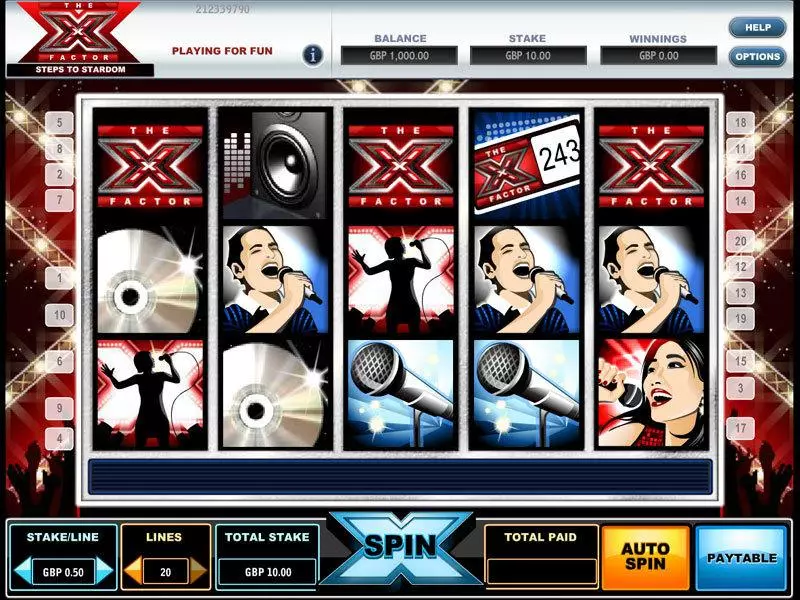 The X Factor iGlobal Media Slot Game released in   - Second Screen Game