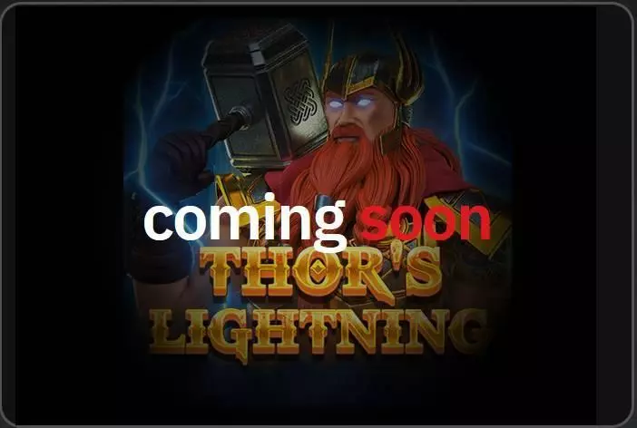 Thor's Lightning Red Tiger Gaming Slot Game released in February 2019 - Free Spins