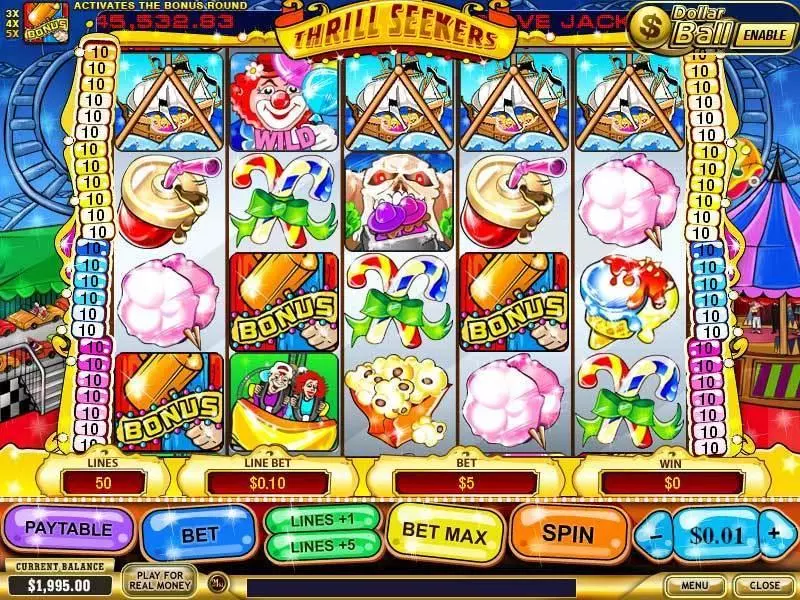 Thrill Seekers PlayTech Slot Game released in   - Free Spins