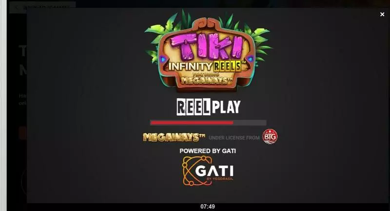 Tiki Infinity Reels X Megaways ReelPlay Slot Game released in July 2021 - Free Spins
