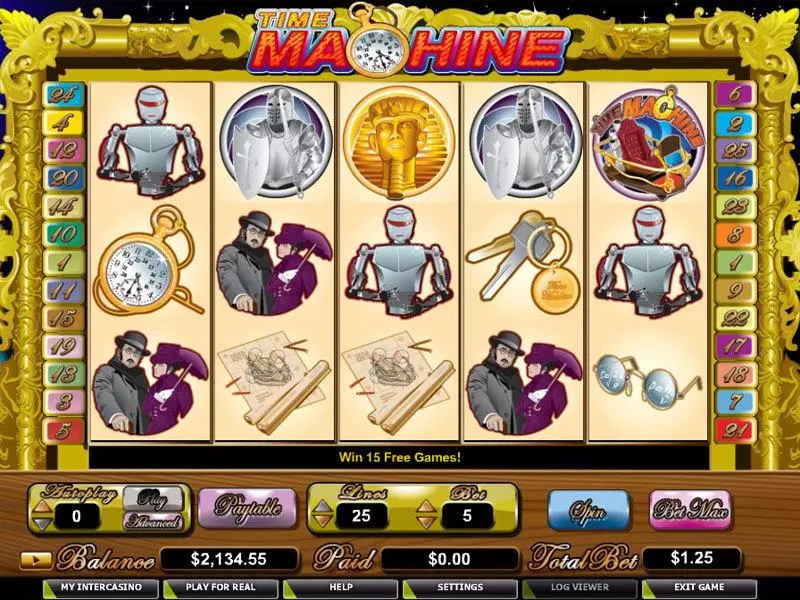 Time Machine CryptoLogic Slot Game released in   - Free Spins