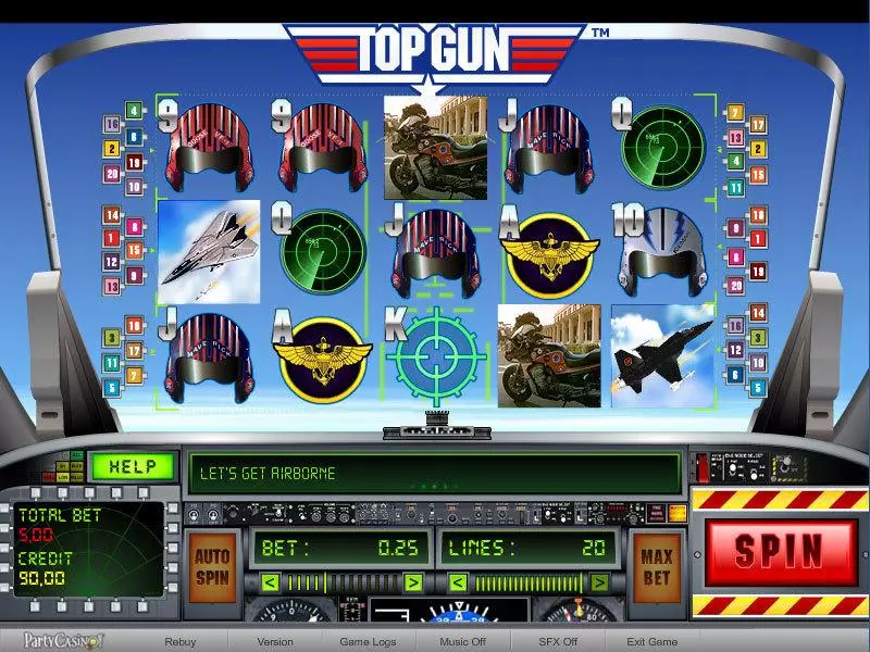 Top Gun bwin.party Slot Game released in   - Free Spins
