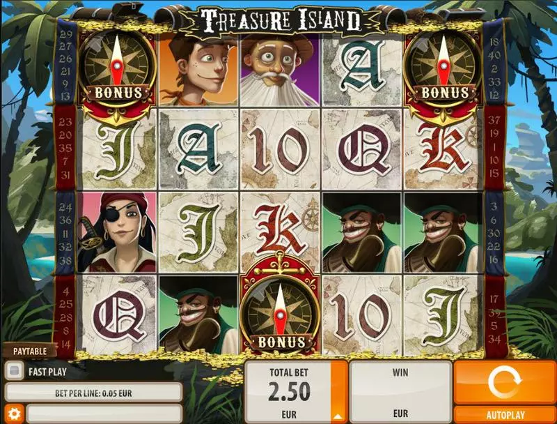 Treasure Island Quickspin Slot Game released in   - Free Spins