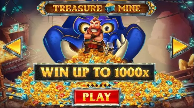 Treasure Mine Red Tiger Gaming Slot Game released in November 2017 - Second Screen Game