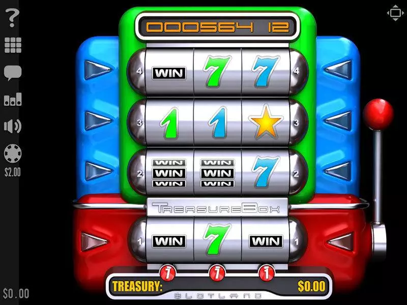 TreasureBox Slotland Software Slot Game released in   - Free Spins