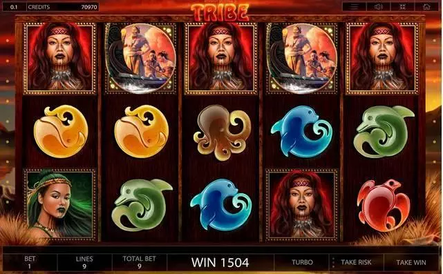 Tribe Endorphina Slot Game released in April 2018 - Second Screen Game