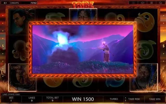 Tribe Endorphina Slot Game released in April 2018 - Second Screen Game