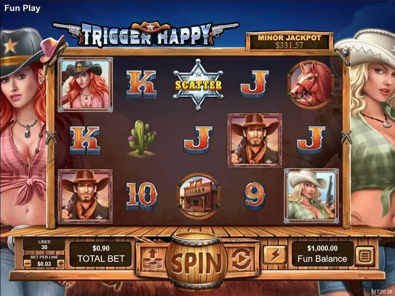 Trigger Happy RTG Slot Game released in April 2019 - On Reel Game