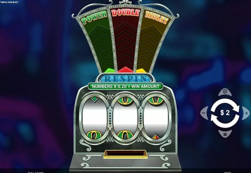 Triple ATM Blitz Wizard Games Slot Game released in November 2025 - Free SpinsPower Feature