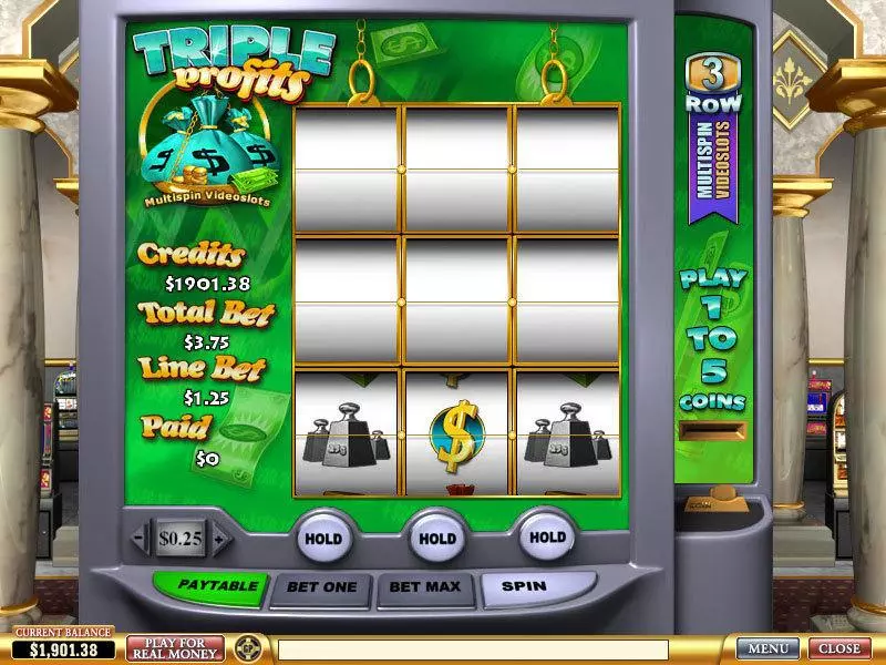 Triple Profits PlayTech Slot Game released in   - Second Screen Game