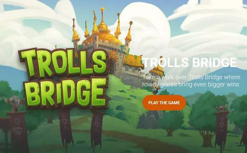 Trolls Bridge Yggdrasil Slot Game released in January 2019 - Free Spins