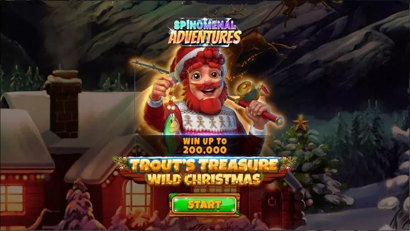 Trout’s Treasure – Wild Christmas Spinomenal Slot Game released in December 2023 - Buy Feature