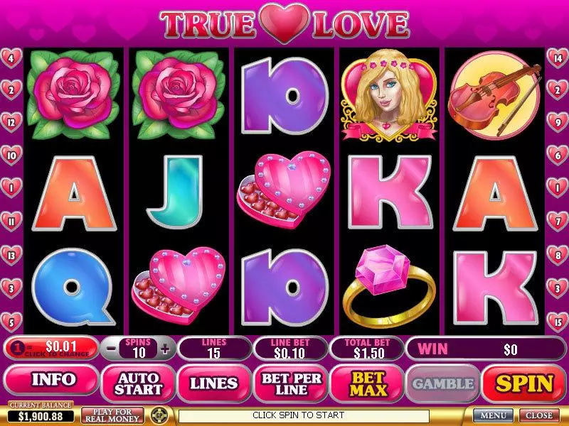 True Love PlayTech Slot Game released in   - Free Spins