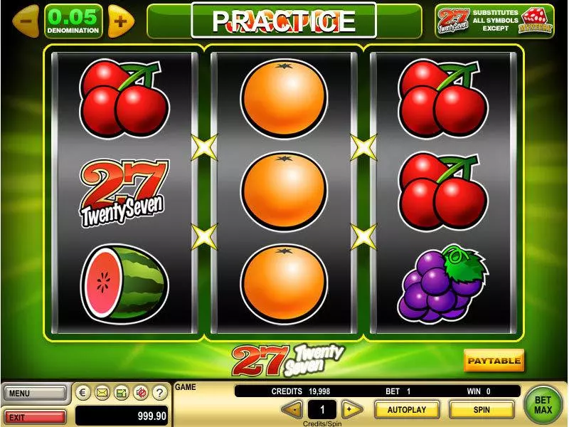 TwentySeven GTECH Slot Game released in   - Free Spins