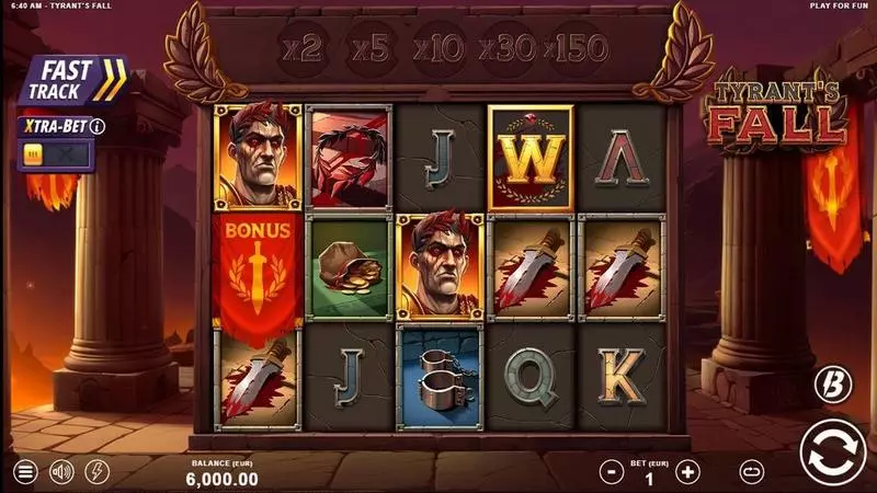 Tyrant's Fall  Slotmill Slot Game released in April 2024 - Free Spins