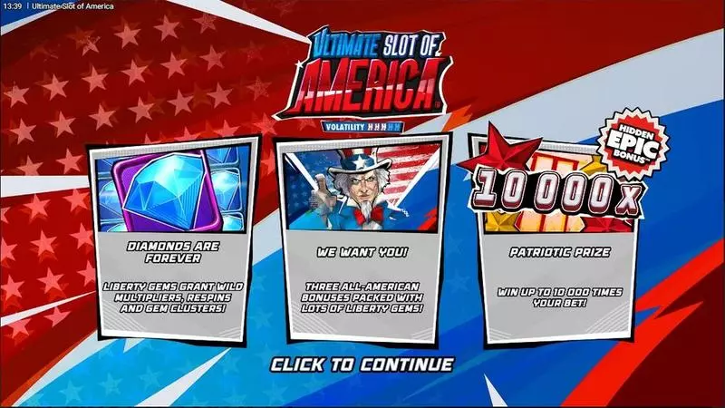 Ultimate Slot Of America Hacksaw Gaming Slot Game released in June 2025 - Bonus Game
