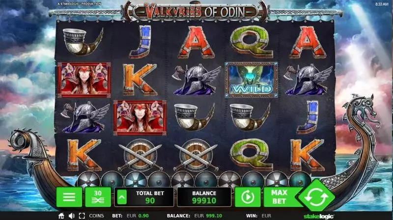 Valkyries of Odin StakeLogic Slot Game released in August 2017 - Free Spins