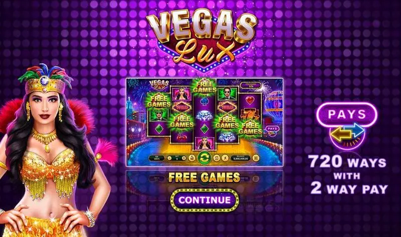 Vegas Lux RTG Slot Game released in May 2020 - Free Spins