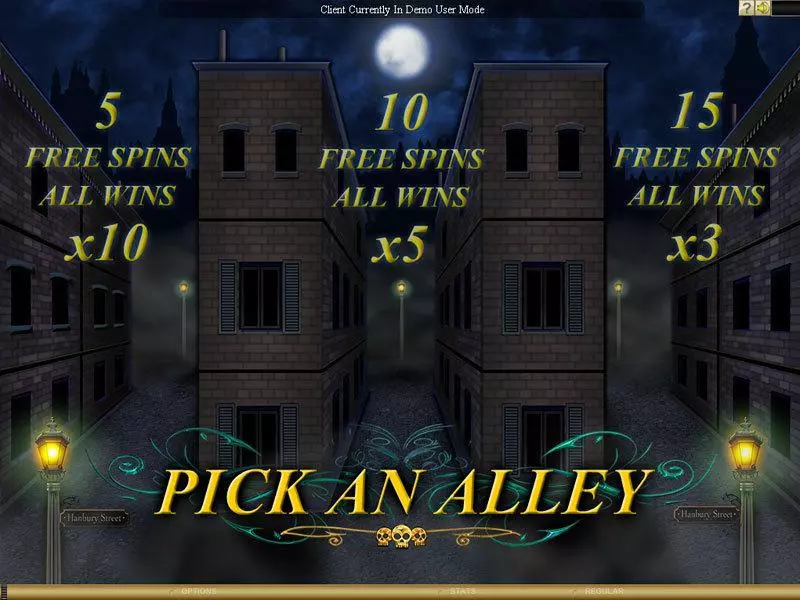 Victorian Villain Genesis Slot Game released in October 2011 - Free Spins