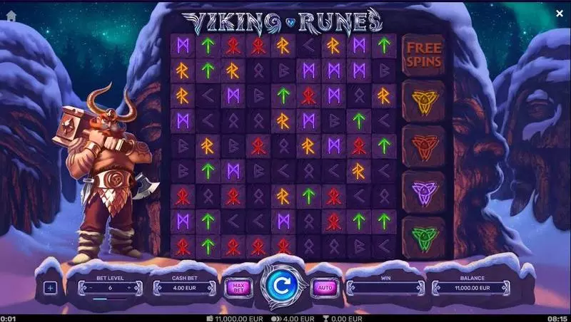Viking Runes Yggdrasil Slot Game released in March 2021 - Free Spins