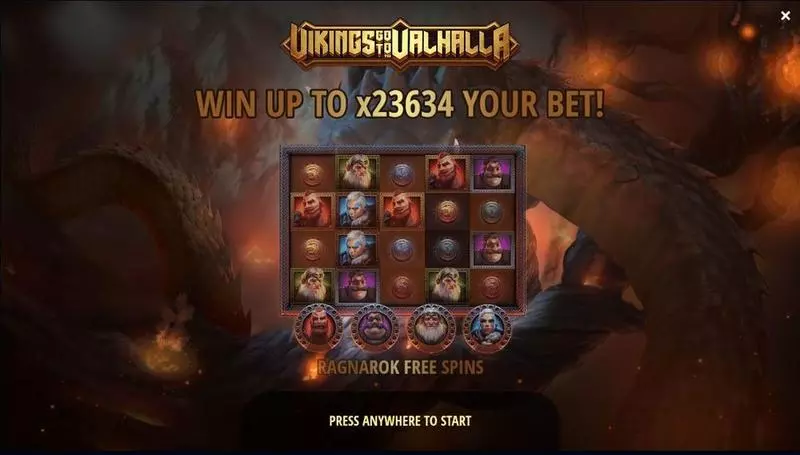 Vikings Go To Valhalla Yggdrasil Slot Game released in March 2022 - Free Spins