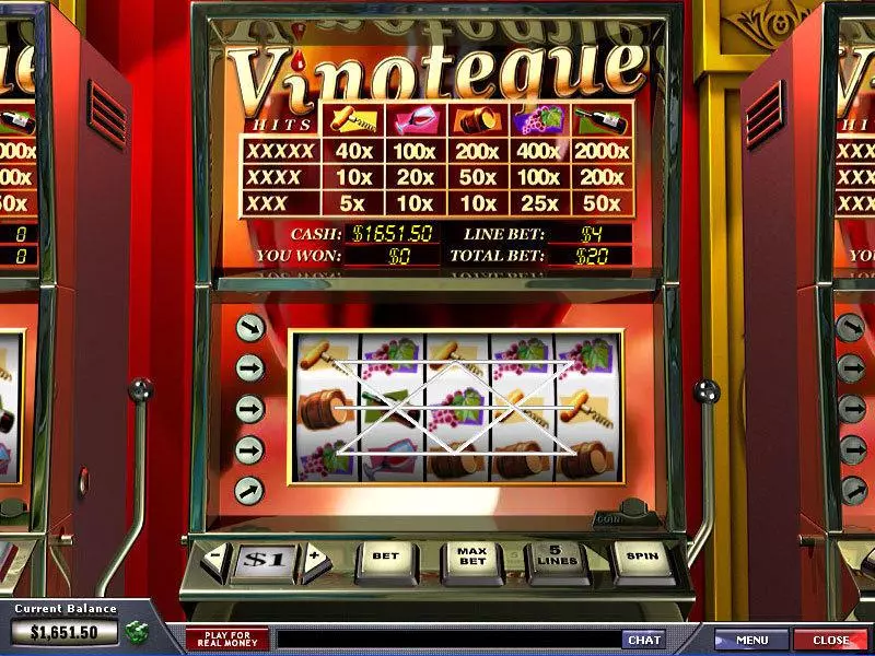 Vinoteque PlayTech Slot Game released in   - 