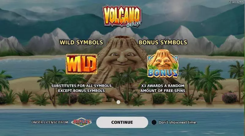 Volcano Deluxe StakeLogic Slot Game released in August 2020 - Free Spins