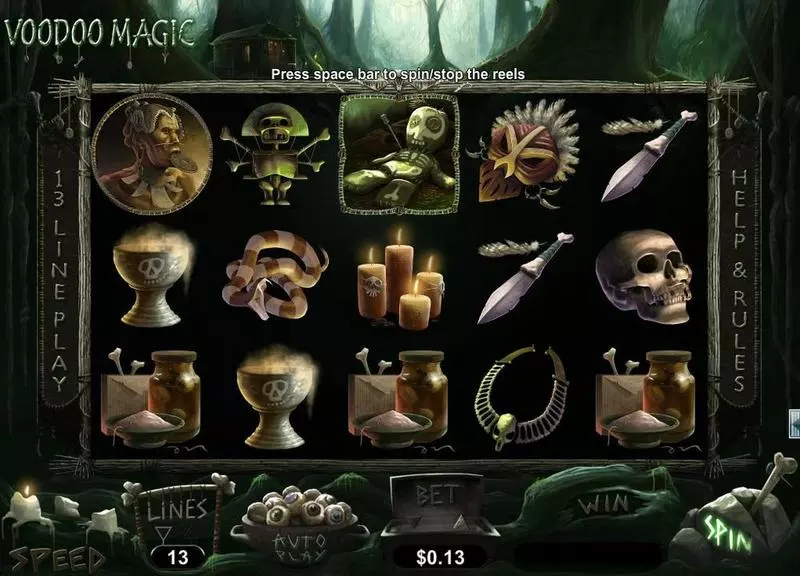 Voodoo Magic RTG Slot Game released in October 2014 - Free Spins