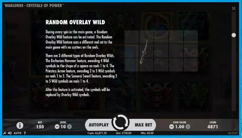 Warlords: Crystals of Power NetEnt Slot Game released in   - Free Spins