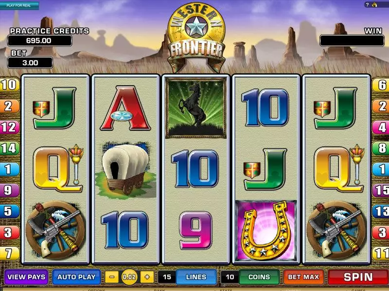 Western Frontier Microgaming Slot Game released in   - Free Spins