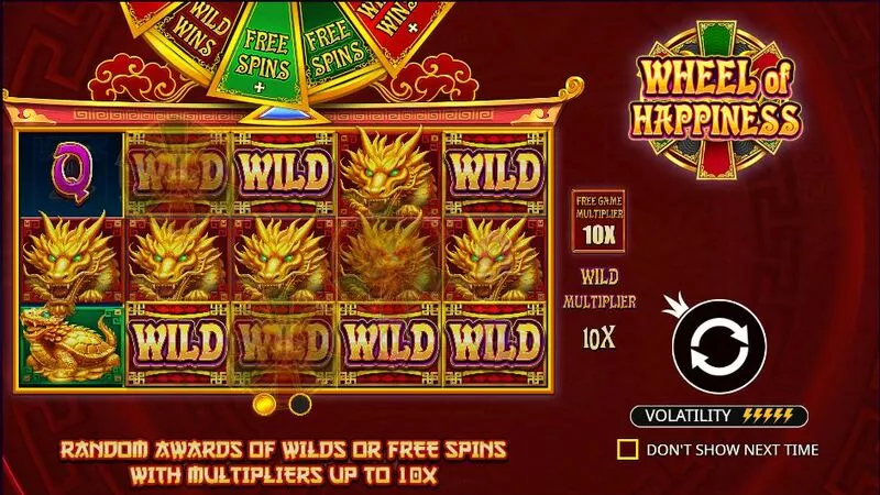 Wheel of Happiness Pragmatic Play Slot Game released in January 2026 - Free SpinsBonus WheelWheel of Fortune