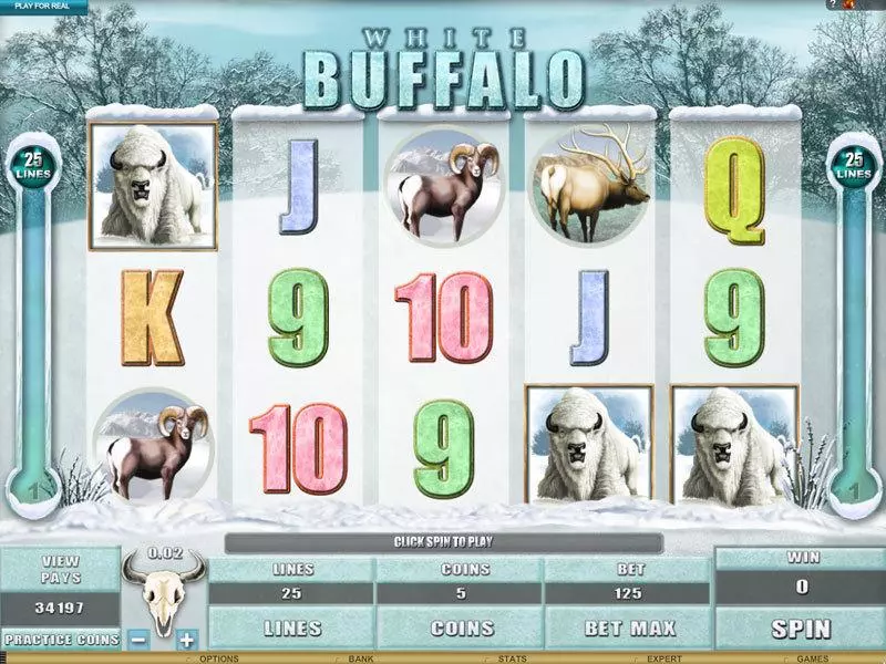 White Buffalo Genesis Slot Game released in June 2012 - Free Spins