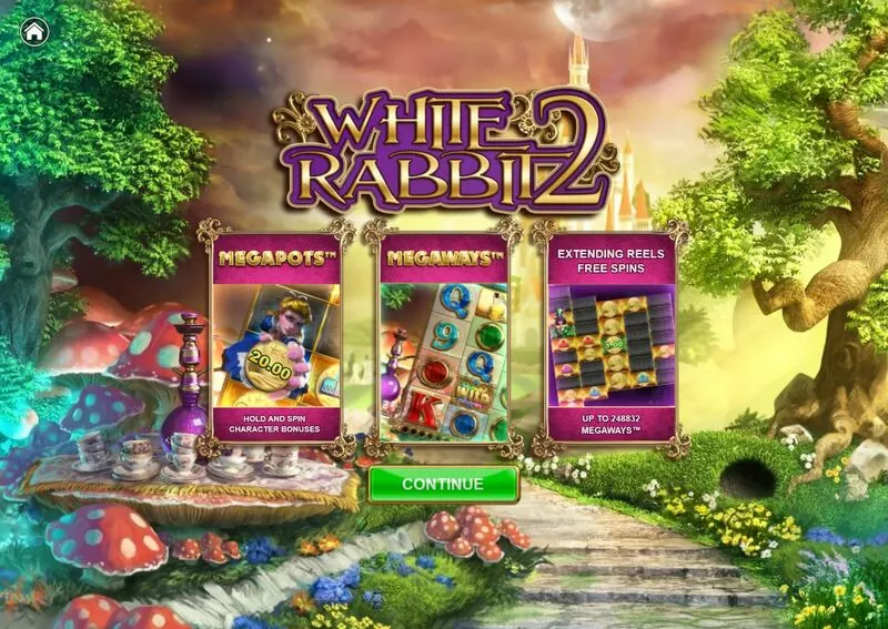 White Rabbit 2 Big Time Gaming Slot Game released in November 2025 - Bonus BuyFree SpinsHold and SpinMegapots