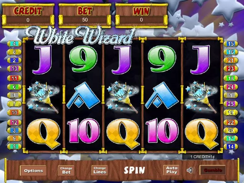 White Wizard Eyecon Slot Game released in   - Free Spins