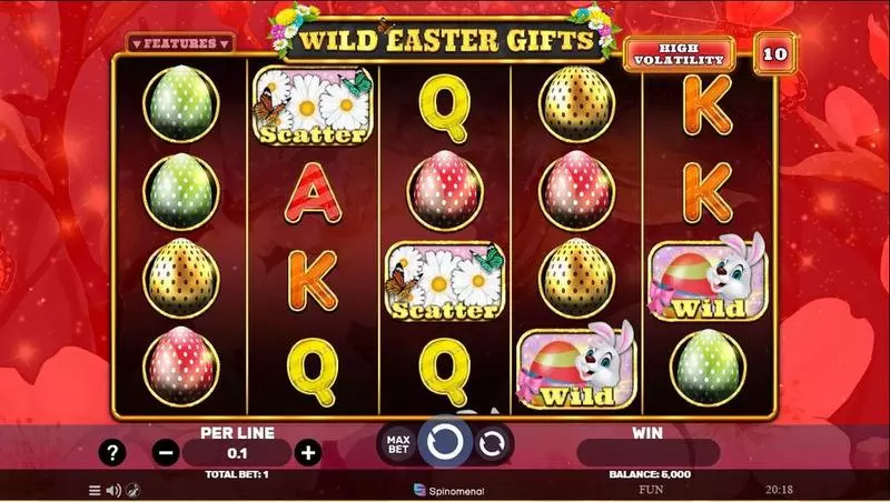 Wild Easter Gifts Spinomenal Slot Game released in March 2024 - 