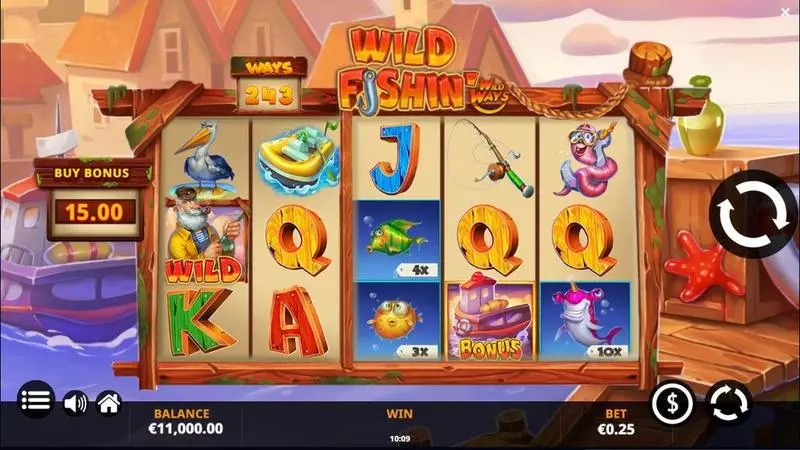 Wild Fishin Wild Ways Jelly Entertainment Slot Game released in September 2022 - Free Spins