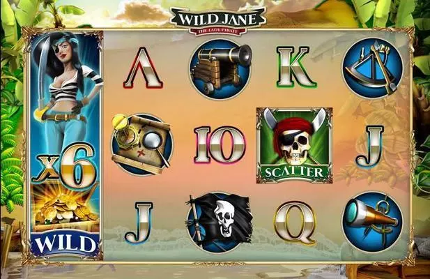 Wild Jane, the Lady Pirate Leander Games Slot Game released in June 2017 - Second Screen Game