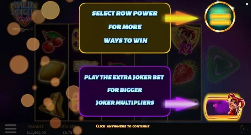 Wild Joker Stacks ReelPlay Slot Game released in August 2021 - Multipliers
