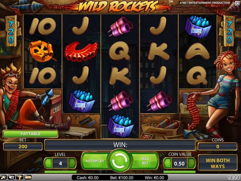 Wild Rockets NetEnt Slot Game released in   - Free Spins